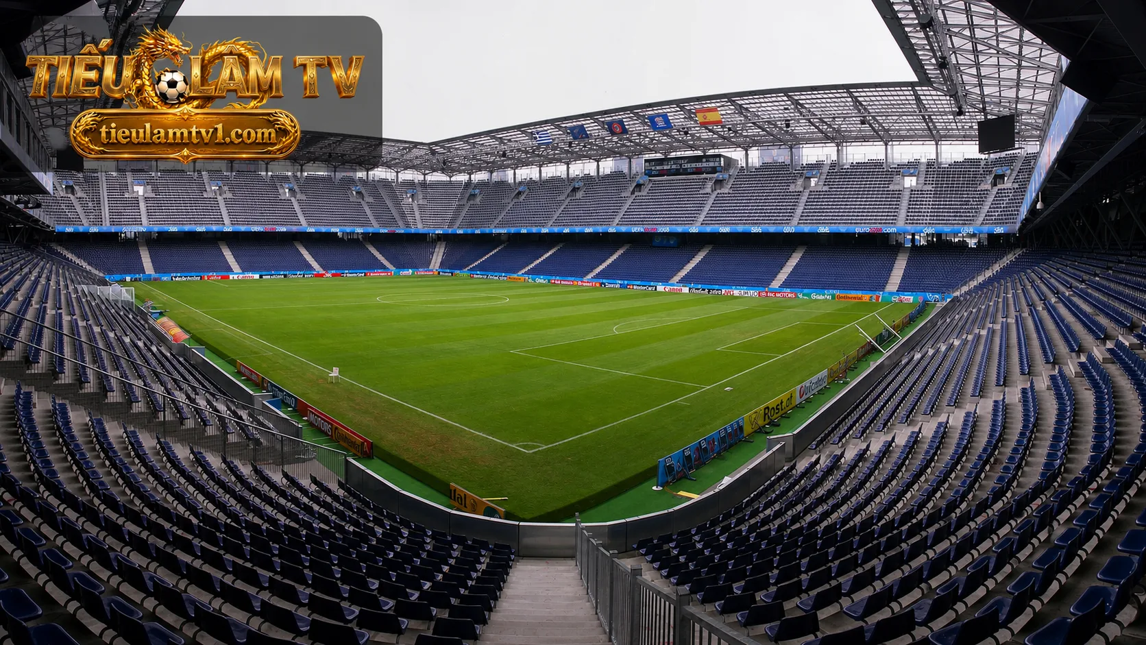 Sân vận động Salzburg trước trận gặp Pafos