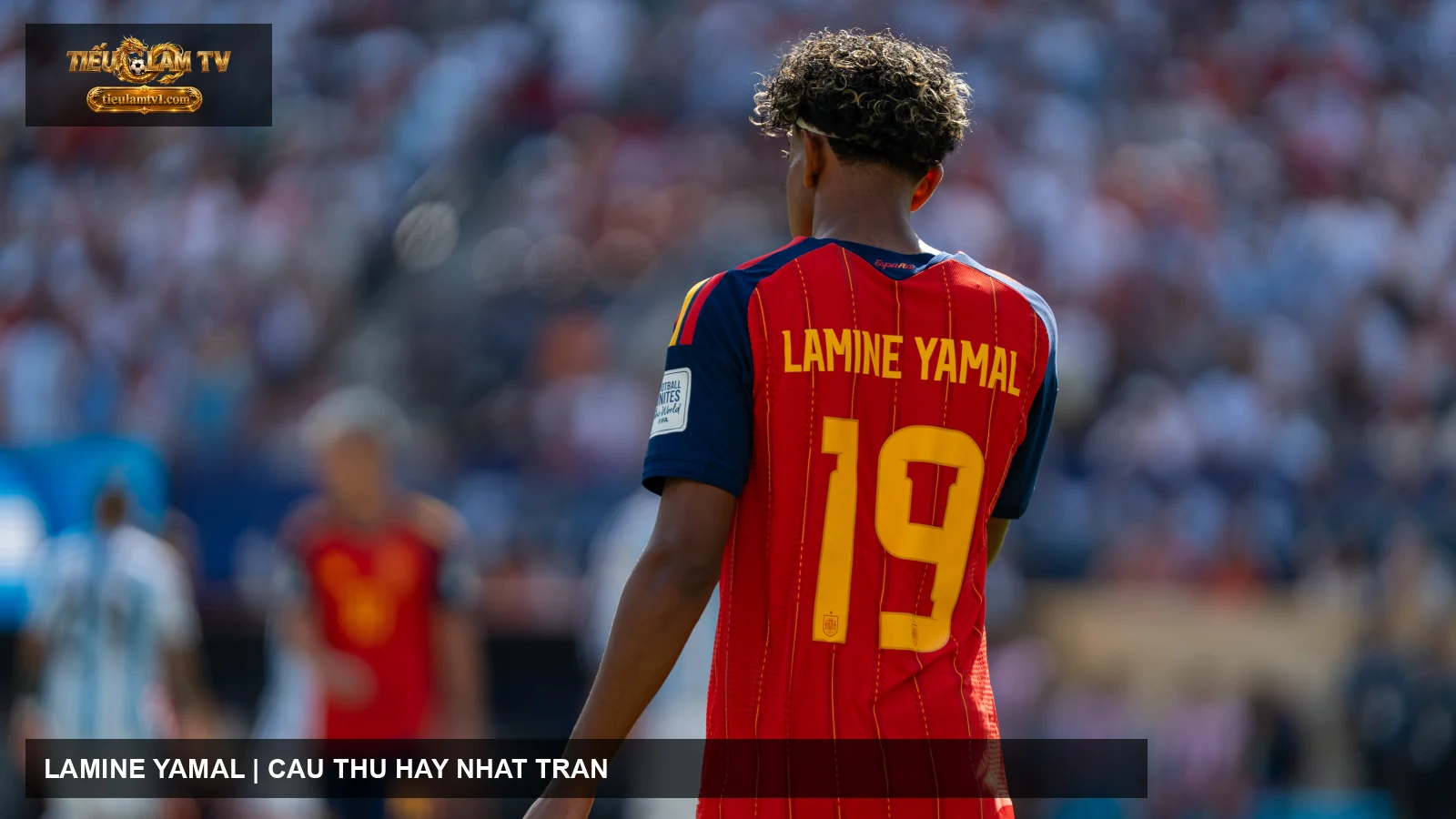 Lamine Yamal trong một trận đấu quốc tế năm 2026
