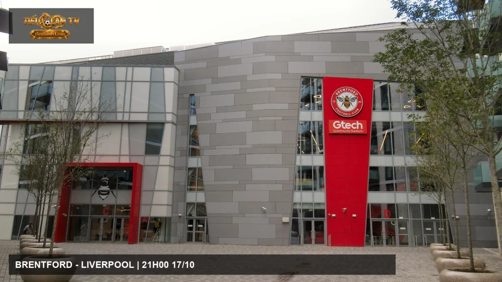 Gtech Community Stadium, địa điểm trận Brentford gặp Liverpool