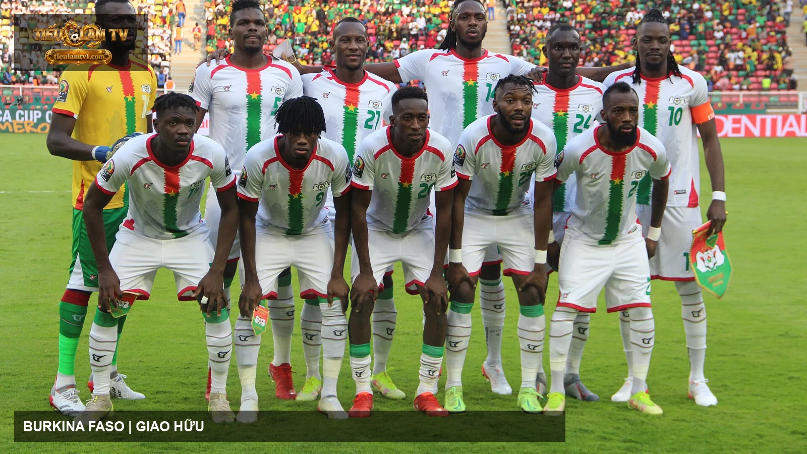 Đội tuyển Burkina Faso trước trận tại Cúp bóng đá châu Phi