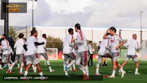 Liverpool tập luyện trước vòng đấu Premier League