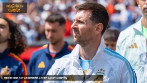 Lionel Messi trong màu áo Argentina tại chung kết World Cup 2026