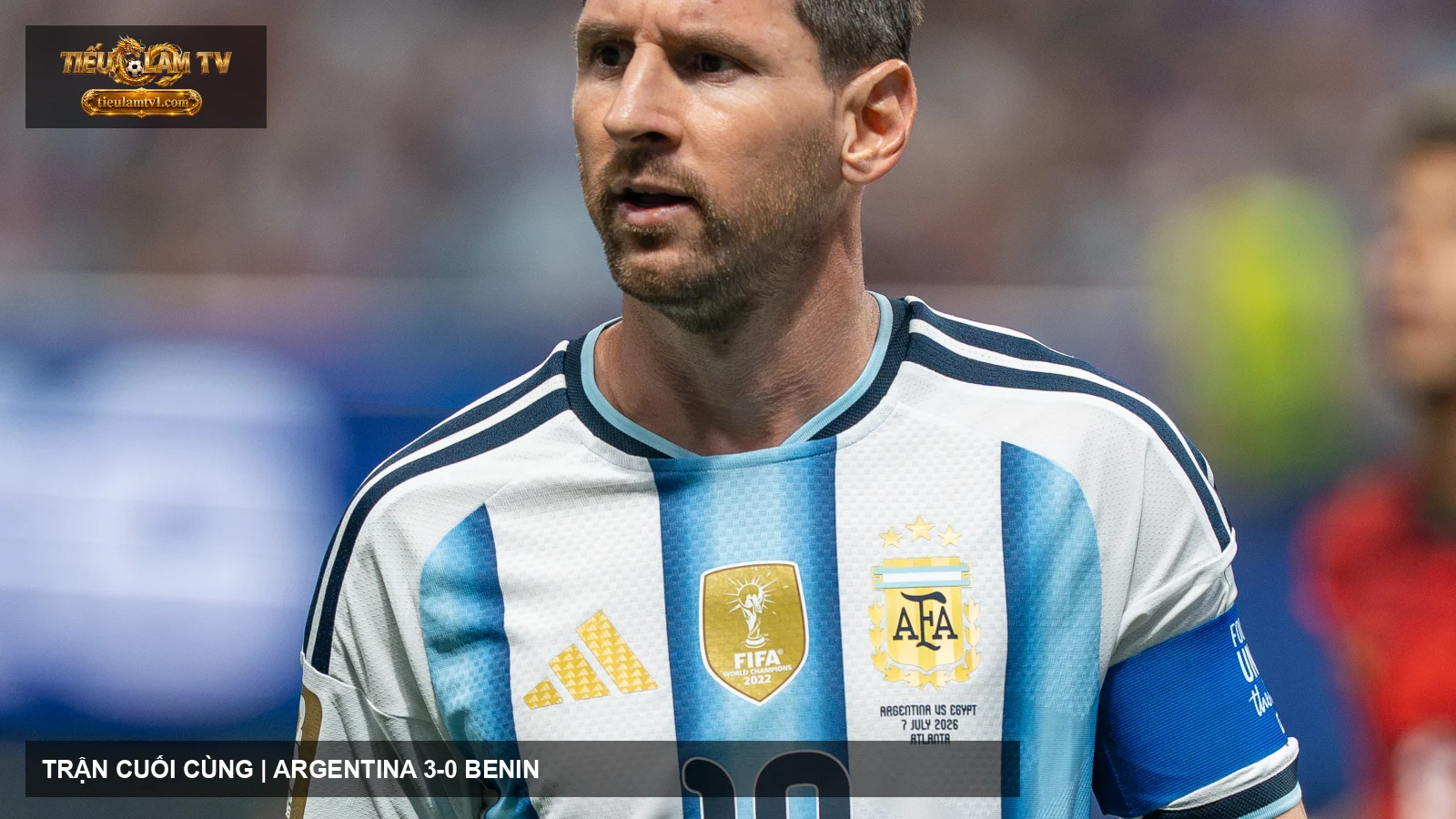 Lionel Messi thi đấu cho Argentina tại World Cup 2026