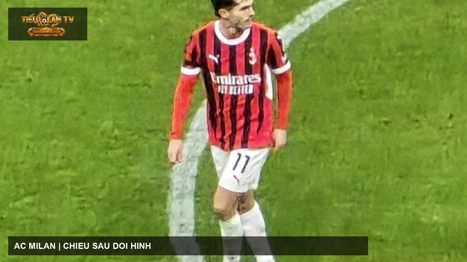 Christian Pulisic trong màu áo AC Milan năm 2025