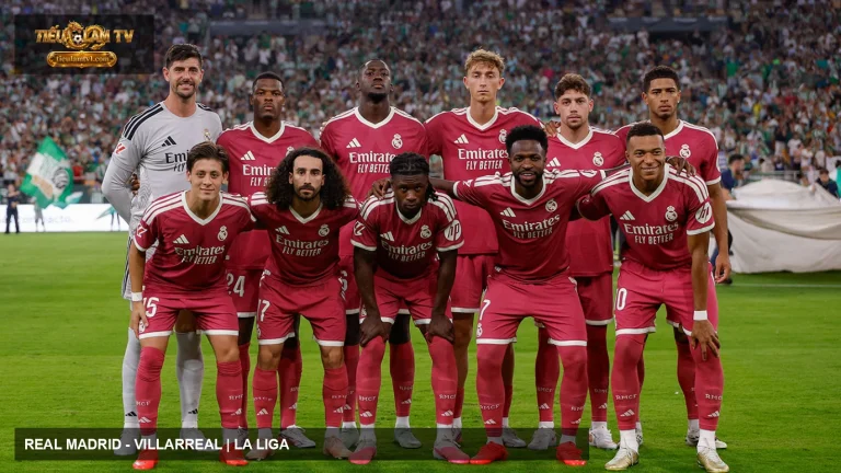 Đội hình Real Madrid trong một trận La Liga