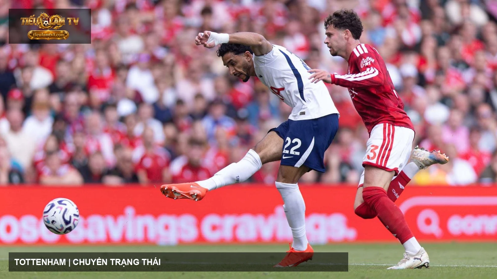 Tottenham Hotspur thi đấu trong ảnh tư liệu
