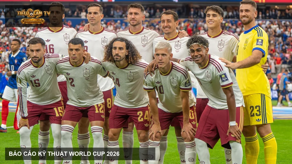 Đội hình Tây Ban Nha tại World Cup 2026